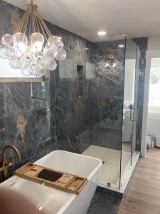 Lexington Blue Marble Master Bath