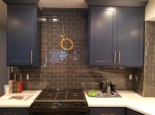 Moody Kitchen Backsplash